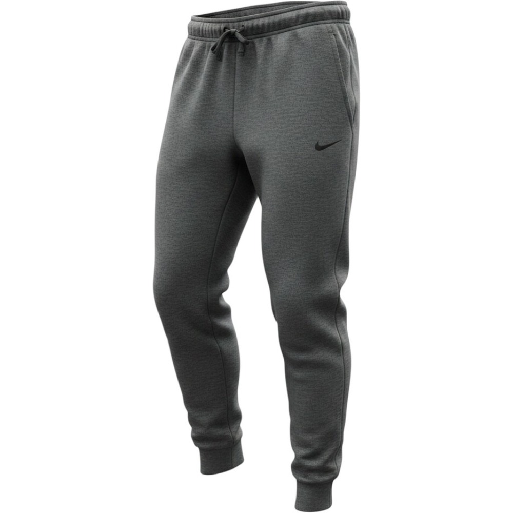 Nike Therma-FIT Mens Training Joggers Heather Grey Fleece Pants 932255-071